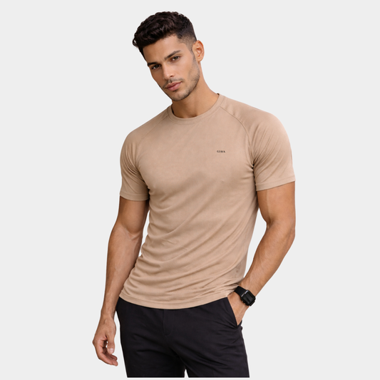 Classic Sand Crew Neck T-shirt