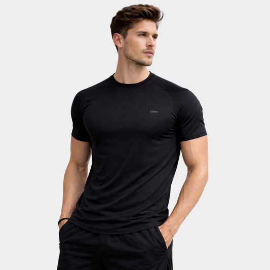 Classic Black Crew Neck T-shirt