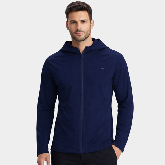 Full Zip Navy Jacket