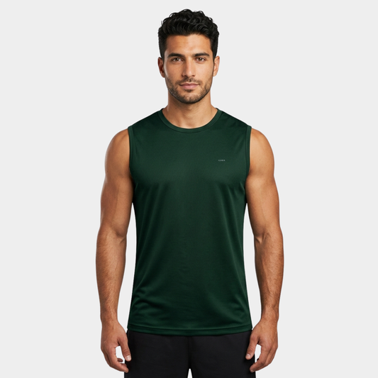 Emerald Sleeveless T-shirt