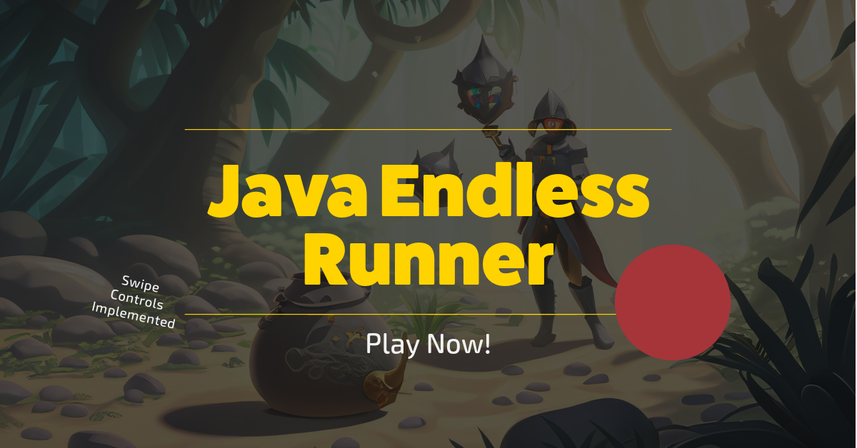Java Endless Runner Game