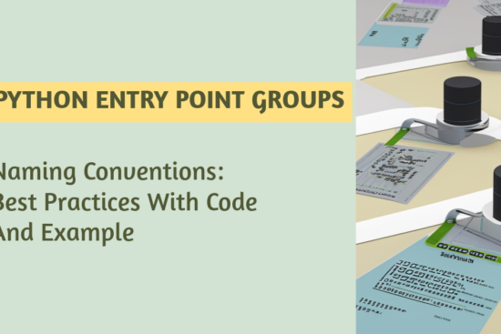 Python Entry Point Groups