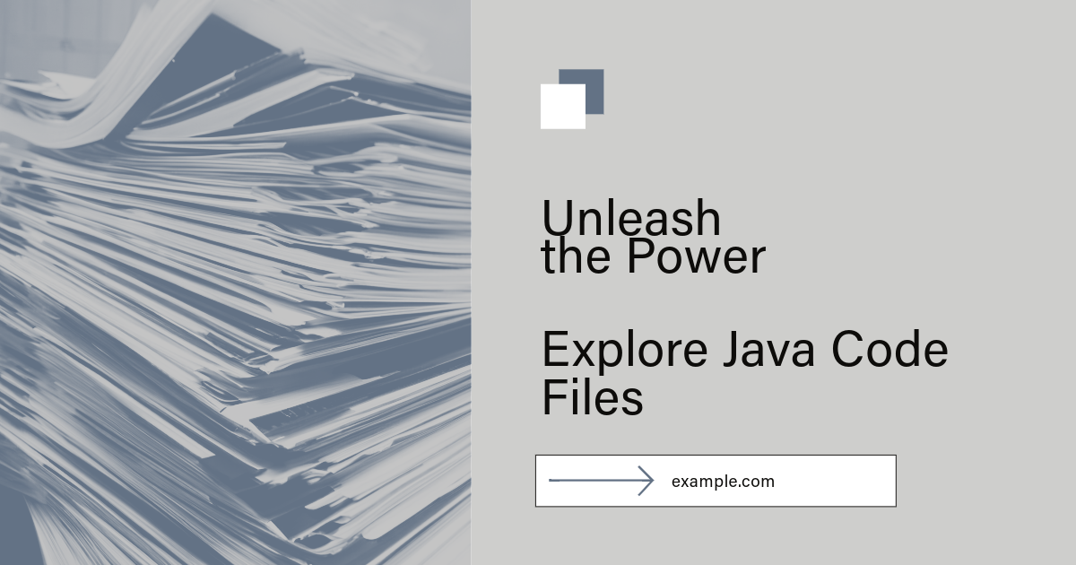 Java Code Files
