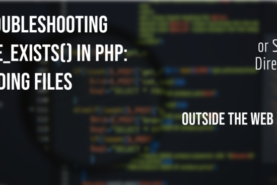 PHP file_exists()