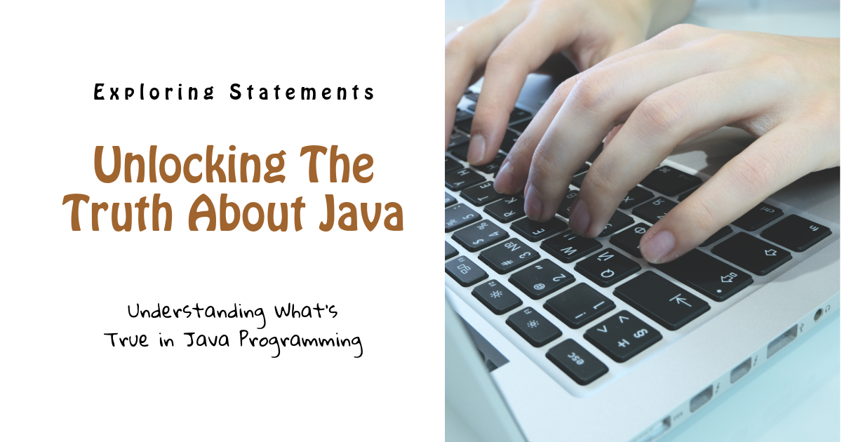 Truth in Java Programming